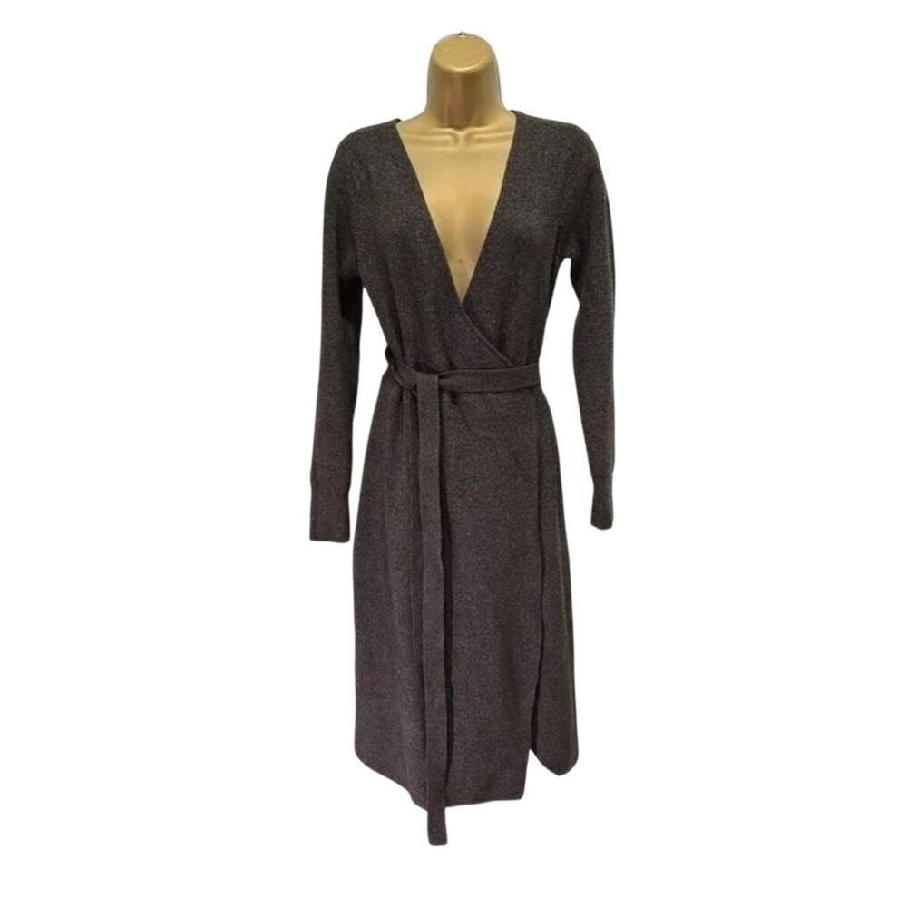 Abercrombie & Fitch wrap sweater dress LT large tall